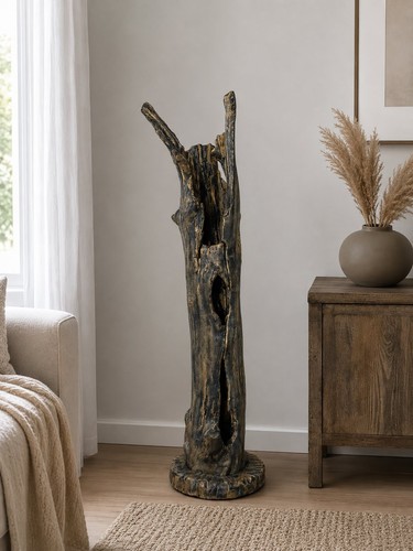 Holzlampe treibholz - holzlampe,