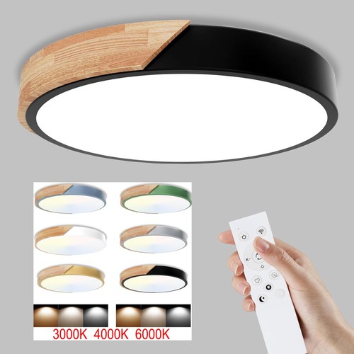 Led deckenleuchte holz - deckenleuchte,