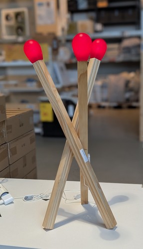 Ikea streichholz lampe - ikea, strala