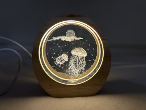 Deko led lampe holzrahmen - lampe,