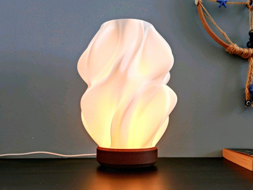 Moderne skulptur tischleuchte - skulptur,