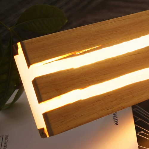 Led wandleuchte wandlampe holz - led,
