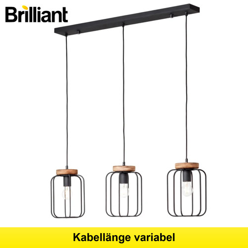 Brilliant pendelleuchte holz - brilliant,