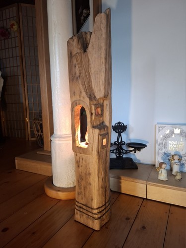 Altholz lampe windlicht - altholz,
