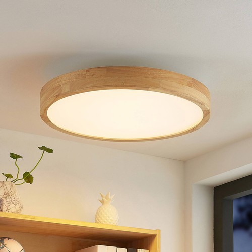 Lindby led deckenlampe holz - led,